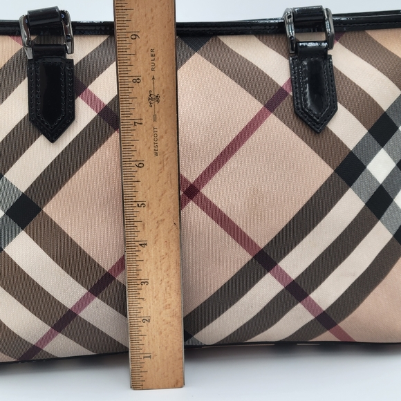 💥FLASH SALE💥 Burberry NOVA Tote , Vintage, EUC - Picture 11 of 12